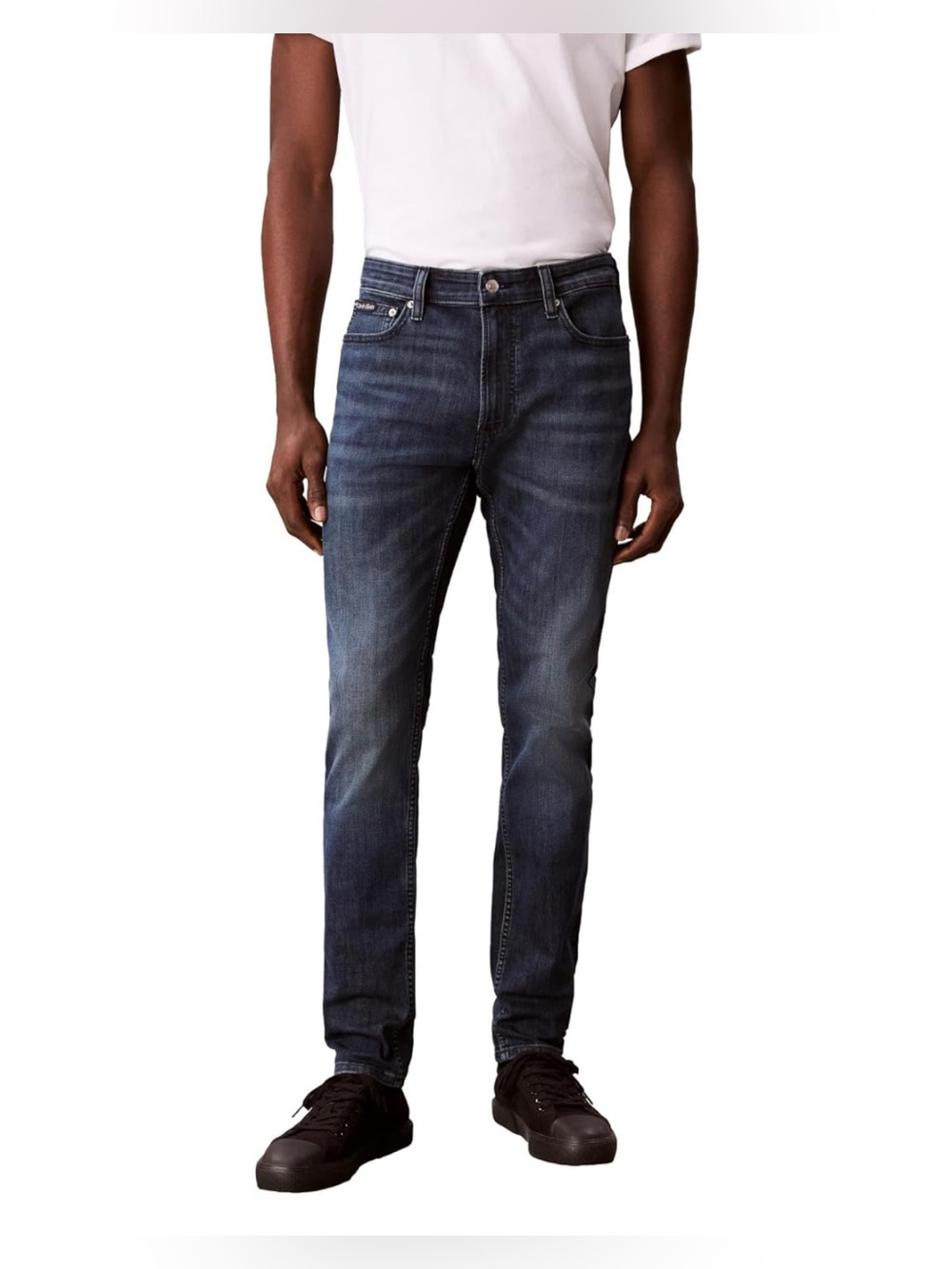 ❤️ Calvin Klein W33 x L30 Men's Slim Dark Indigo Jeans Casual Pants